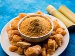 Add jaggery to your drink