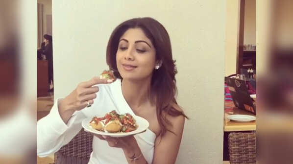 All about Shilpa’s love for #PaniPuri
