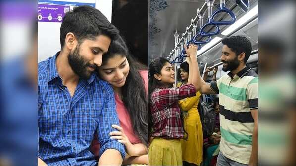 Naga Chaitanya and Sai Pallavi in Love Story