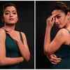 Rashmika Mandanna looks ravishing in a green gown