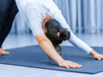 ​Downward facing dog pose