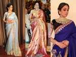 Here’s Are The Saree Looks Of Sridevi