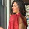 Karishma Tanna takes backless blouse to a whole new level