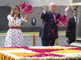 Pictures from US President Donald Trump's India visit