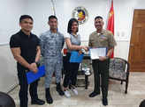 Teresita Ssen Winwyn Marquez signs up for military training