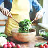 Eat freshly made salad