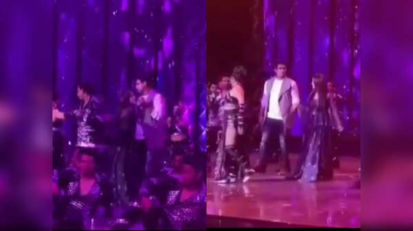 BTS moment from the dance performance