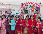 Banarasis had fun at this boat party