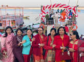 Banarasis had fun at this boat party