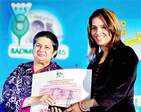 Badminton stars felicitated