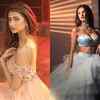 Daughter Palak stuns in modern gowns