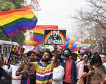  A loud & clear message by the LGBTQIA members at the pride parade