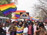  A loud & clear message by the LGBTQIA members at the pride parade