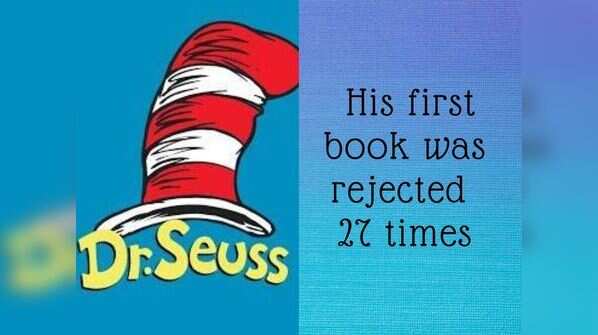 His first book was rejected 27 times