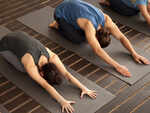 Do some inversions (yoga)