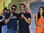 Singham and Sooryavanshi address the media