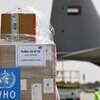 World Health Organisation has dispatched tonnes of medical aid for Iran