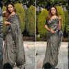 ​Let’s take a moment to appreciate Sargun Mehta’s latest saree look! A bow down to the diva