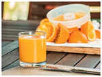 Orange juice with pepper