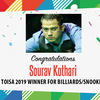 And the winner is - Saurav Kothari