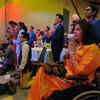 Round of applause from the current and past athletes for our 'Icon of the Century' Balbir Singh Sr.