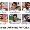 The next award is for Athletics