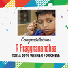 And the winner is the 14-year-old chess prodigy - Grandmaster R Praggnanandhaa