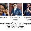 'Coach of the Year' is our next category