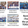 Next up is 'Team of the Year'