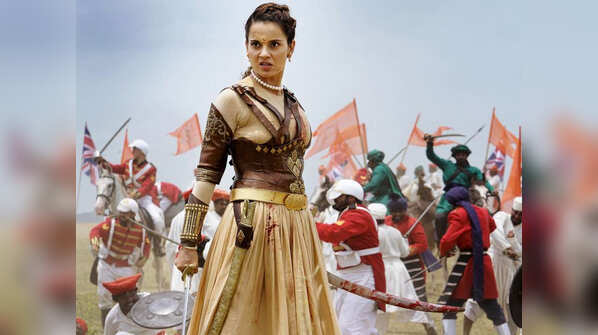 Kangana Ranaut in ‘Manikarnika: The Queen of Jhansi’ - Rs 90 crore