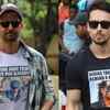 ​Hrithik Roshan and Tiger Shroff's hilarious t-shirt 'War'