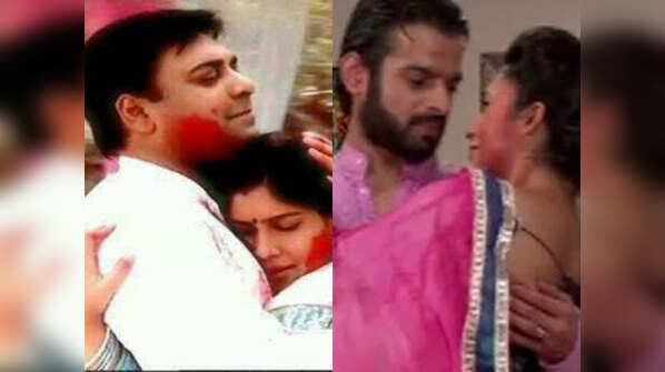 These onscreen TV pairs left the temperatures soaring with their romance
