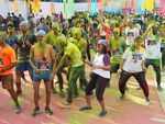 Lions SuperCubs play Holi for a cause