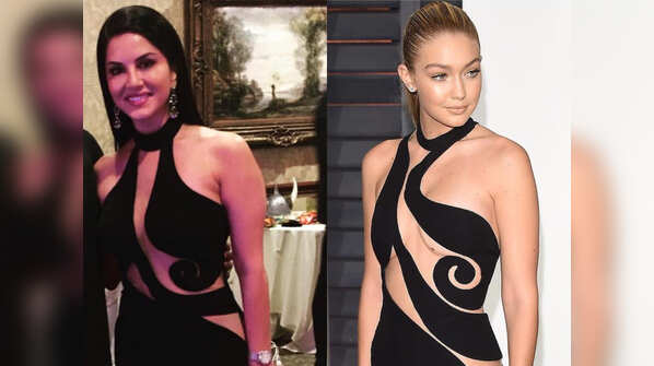 Sunny Leone-Gigi Hadid