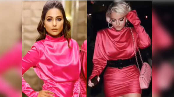 Hina Khan-Bebe Rexha