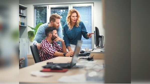 Go to your colleague instead of texting or emailing
