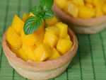 Mango tart