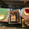 On a cake spree