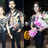 Neha and Adhvik in their color coordinated outfits