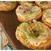 Cream cheese with smoked salmon bagels