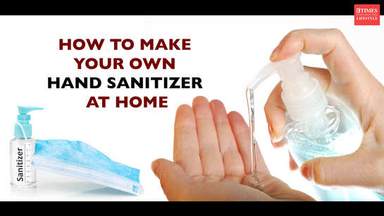 How to make your own hand sanitizer at home