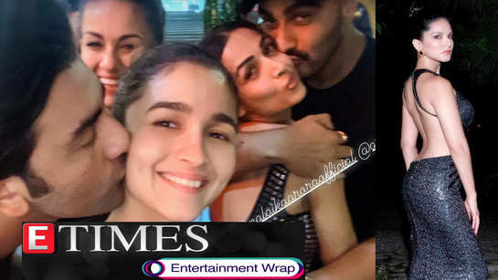 Ranbir Kapoor-Alia Bhatt, Malaika Arora-Arjun Kapoor's cosy throwback pic is viral now; Sunny Leone shows off her alluring curves in latest photograph, and more...
