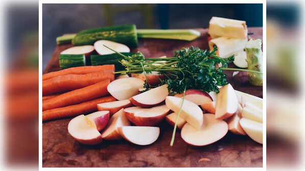 Sliced fruits- YES!