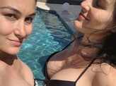 Former WWE divas Nikki & Brie Bella show off their baby bumps on social media