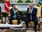US President Donald Trump and Irish Prime Minister Leo Varadkar