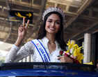 LIVA Miss Diva 2020 Runner-up Neha Jaiswal gets warm welcome in Jaipur