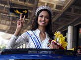 LIVA Miss Diva 2020 Runner-up Neha Jaiswal gets warm welcome in Jaipur