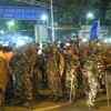 Security deployed outside Tihar jail, where the four 2012 Delhi gangrape death row convicts will be hanged shortly.