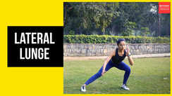 
Lateral lunge
