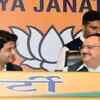 Article image for: MP political crisis: 22 rebel Congress MLAs meet BJP chief in Scindia's <i class="tbold">presence</i>